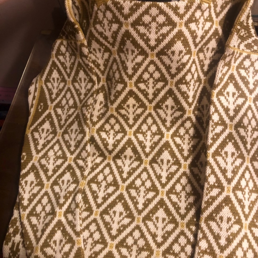 RARE Figgjo Pure 100% Wool Made in Norway Golden sweater SM perfect conditio - Picture 6 of 8